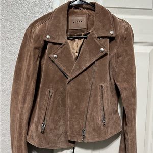 BlankNYC Suede Moto Jacket